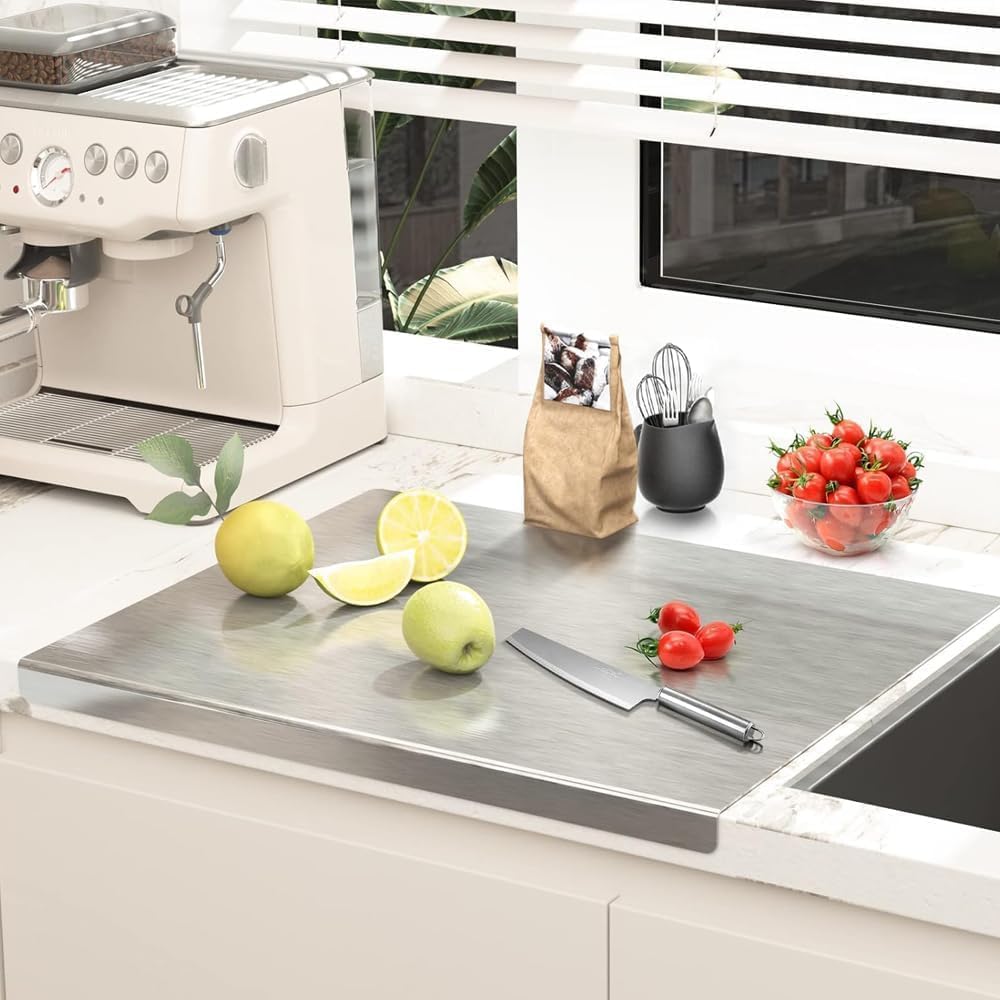 Premium Kitchen Stainless Steel Cutting Board